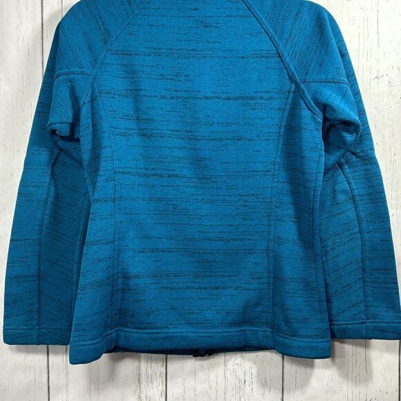 Columbia Womens Full Zip Fleece Jacket Blue Outdoor Activewear S Cozy Hiking - Picture 14 of 16